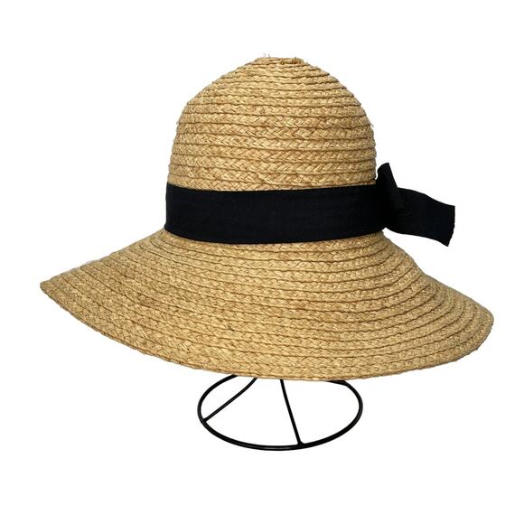 TURNER HATS Straw Sun Hat Wide Brim Vacation Cruise Resort Beach Neutral - Picture 4 of 8